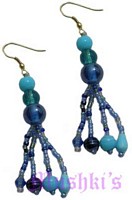 Glass Beaded Earring - click here for large view